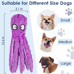 ATZNZIK octopus toy tails crinkle for engaging textures and sounds