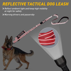 AUBELL shock-absorbing bungee leash cushions pulls for smoother training sessions.