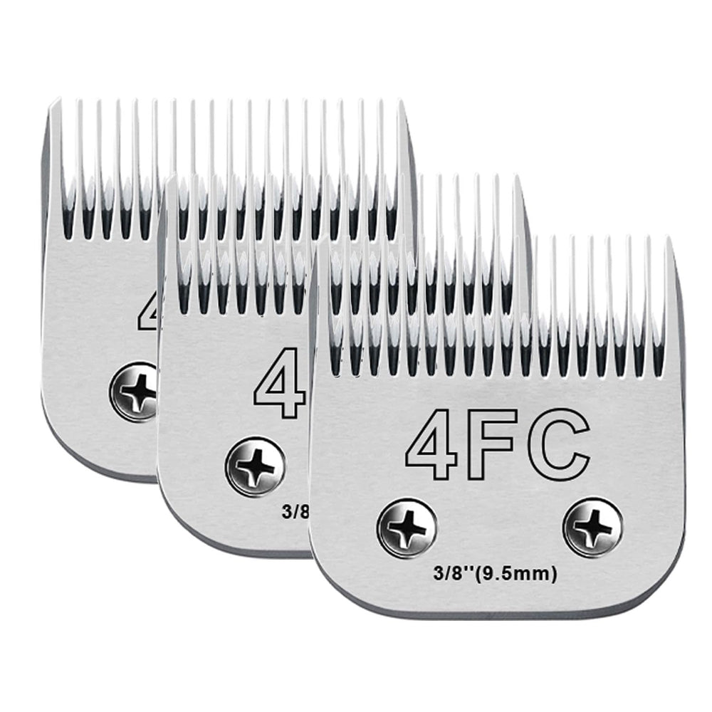 Audoc 3Pack 4FC blades with 9.5mm cut length for precise body grooming.