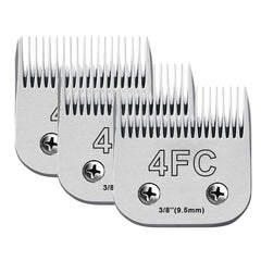 Audoc 3Pack 4FC blades with 9.5mm cut length for precise body grooming.