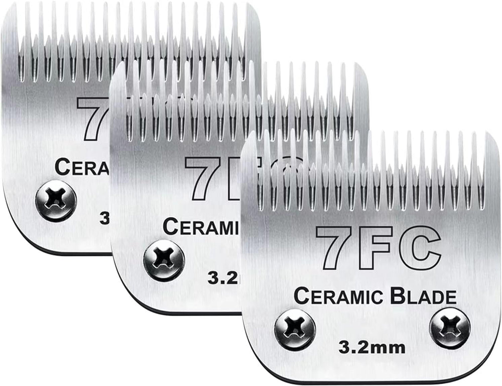Audoc 7FC blade showing 3.2 mm cutting length for precise trims