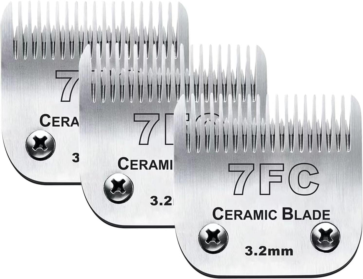 Audoc 7FC blade showing 3.2 mm cutting length for precise trims