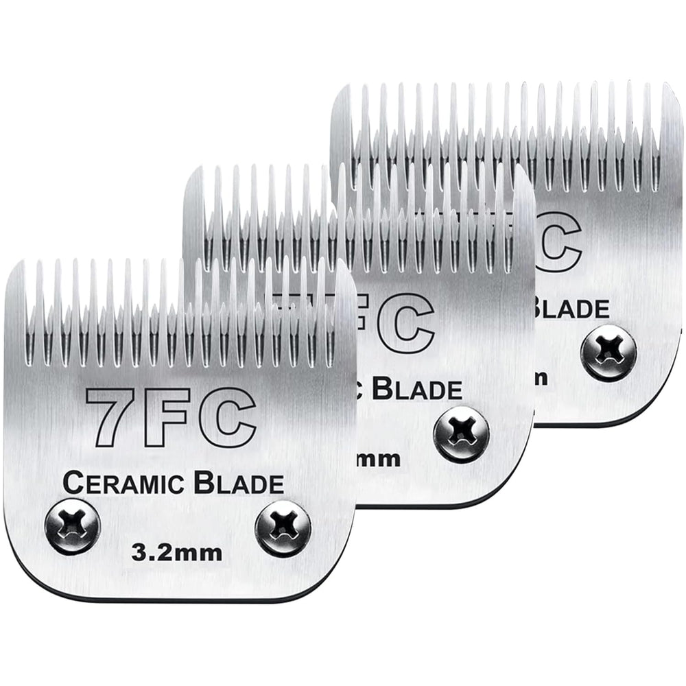 Audoc 7FC blades packaging highlights ready-to-use grooming tools for professional results.