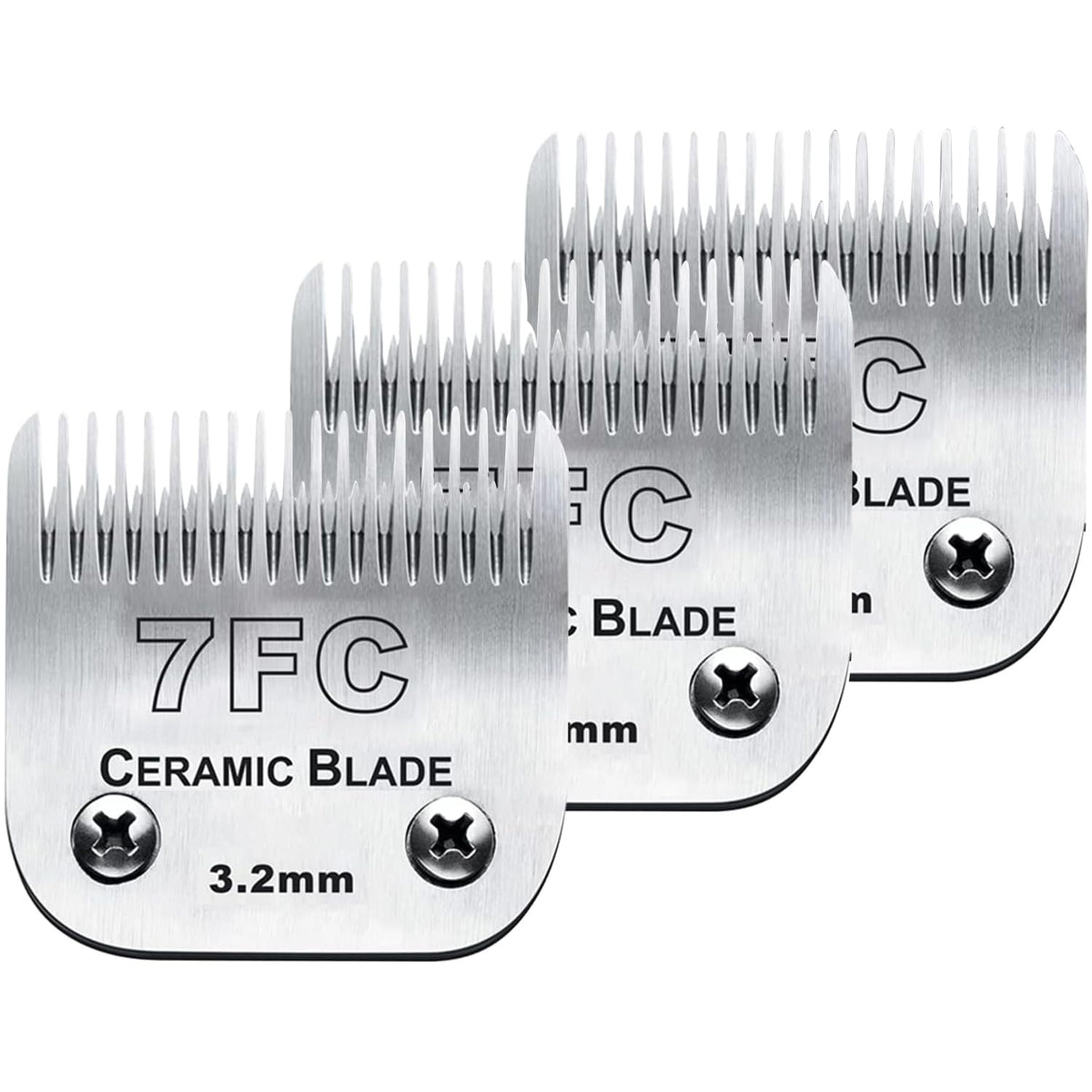 Audoc 7FC blades packaging highlights ready-to-use grooming tools for professional results.