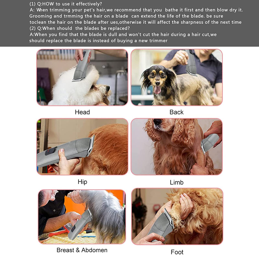 Audoc A5/Wahl compatibility supports multi-brand grooming workflow.