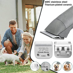 Audoc heat-resistant blade design for cooler grooming sessions