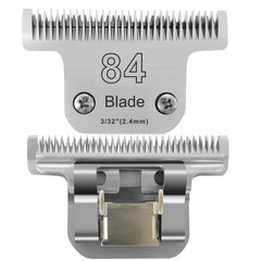 Audoc T84 blade stainless ceramic edge demonstrates durability and cooler operation for long grooming sessions