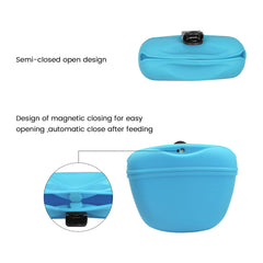 AUDWUD clip-on design securing pouch to belt or pocket during walks