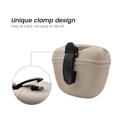 AUDWUD dishwasher-safe dog pouch simplifies cleaning with a large opening
