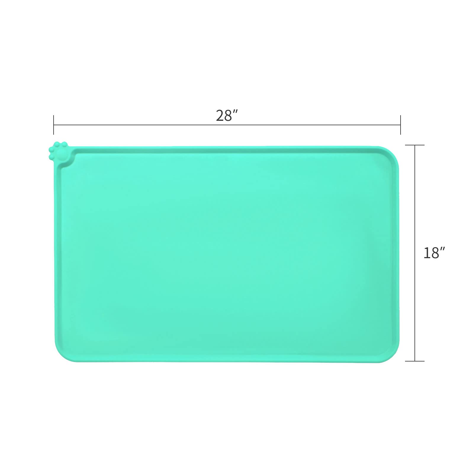 AUDWUD silicone mat paw friendly grip aids easy lifting
