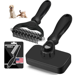 Augwind kit cuidado mascotas 3 piezas para pelaje brillante y saludable.