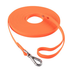 AUMAILI waterproof dog training long leash 10ft for outdoor recall training and quick cleaning