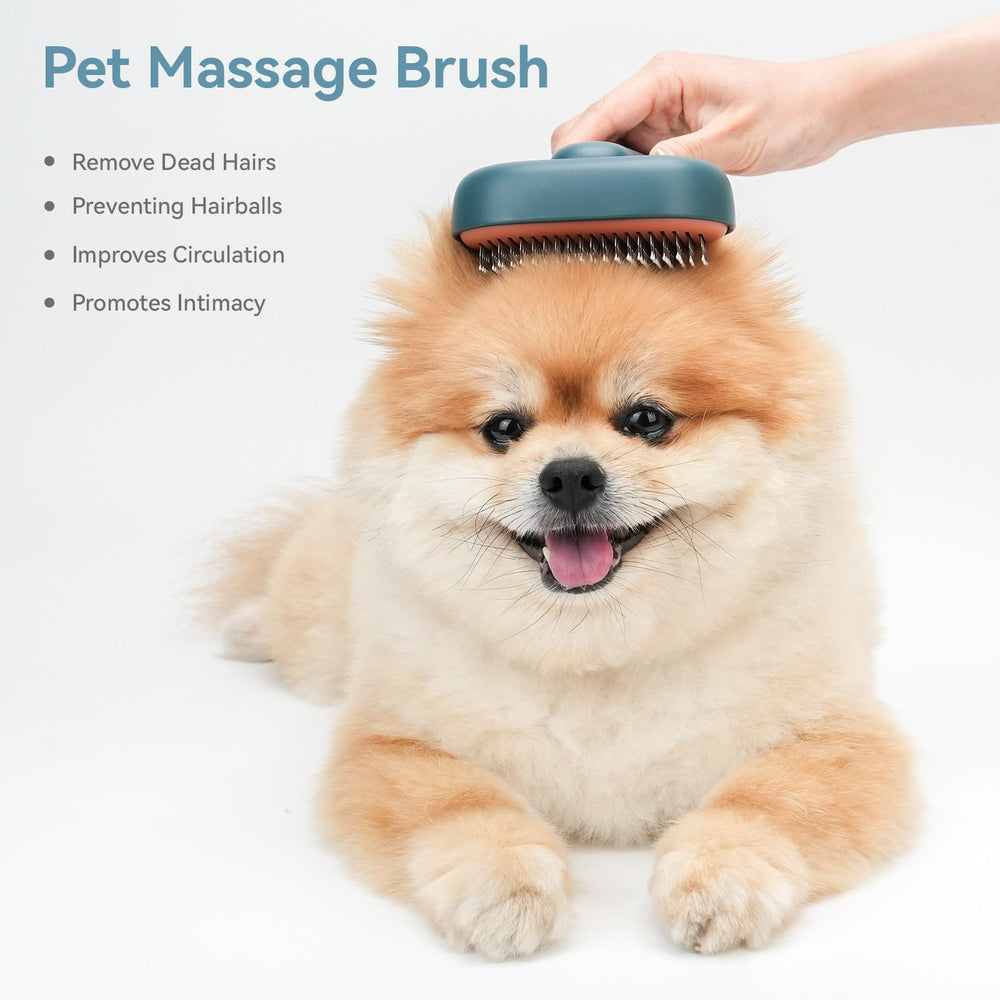 Aumuca self-cleaning brush with ABS body for durable daily use.