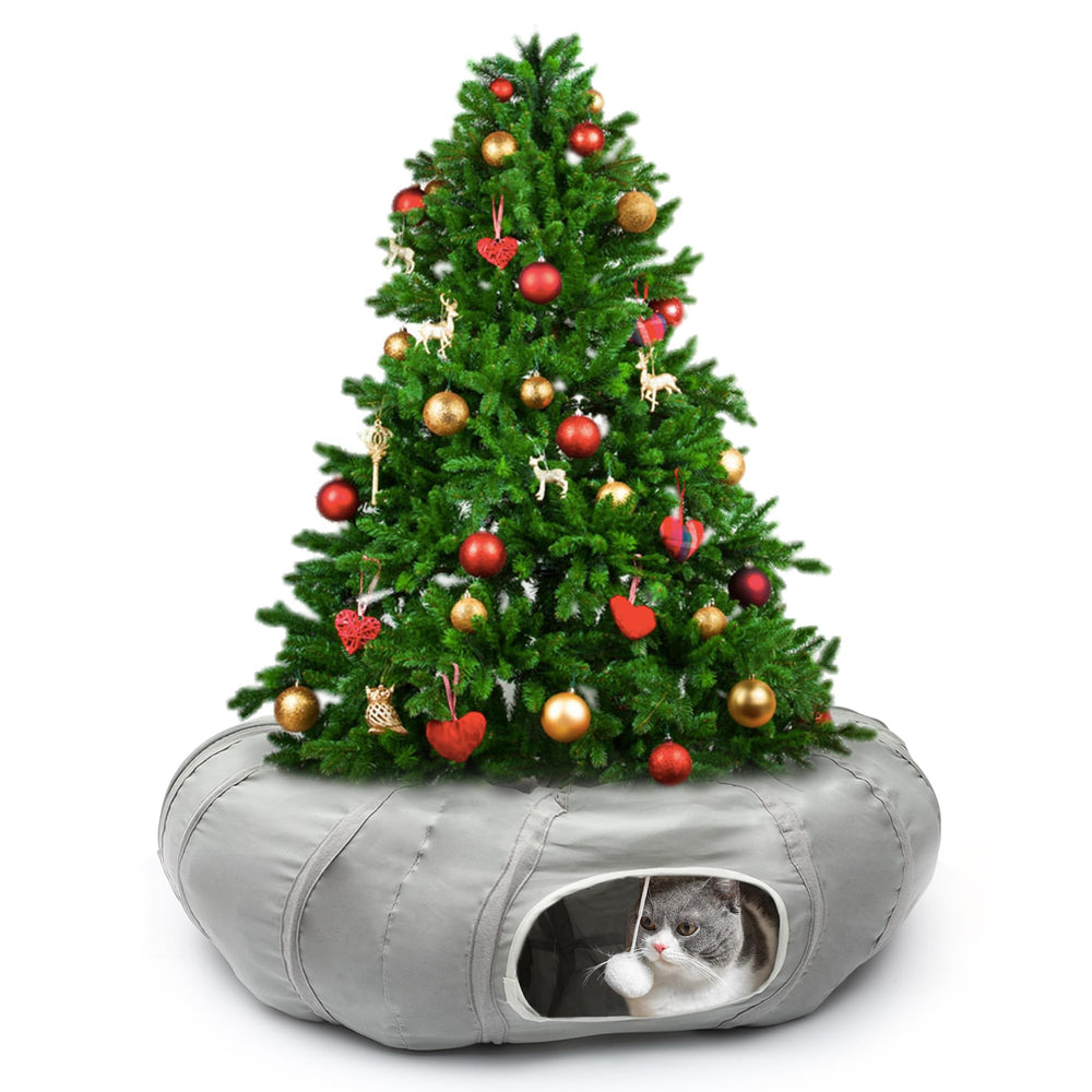 AUOON cat tunnel is a compact indoor toy and decor piece.