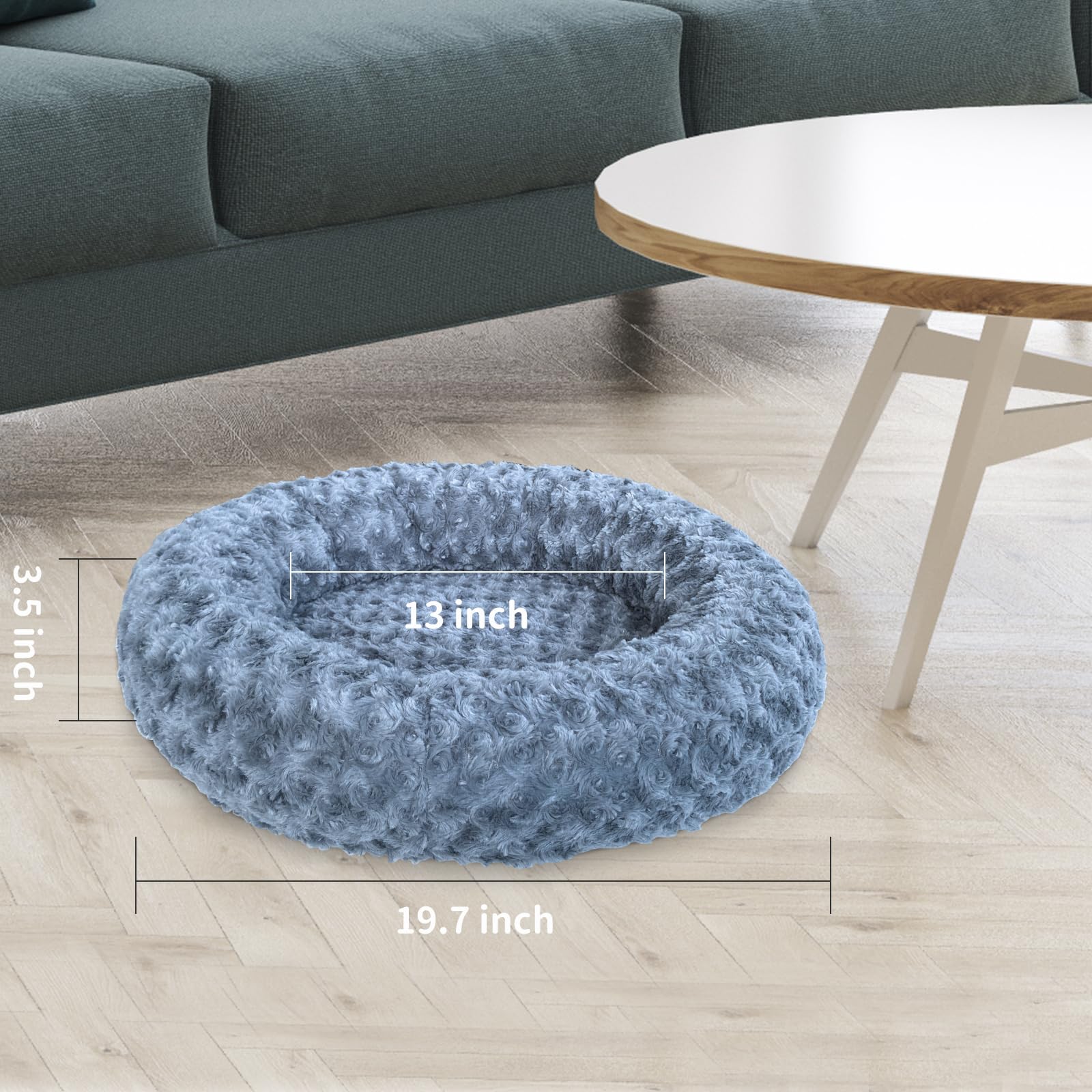 AUPETEK bed easy-assembly with hook-and-loop fasteners