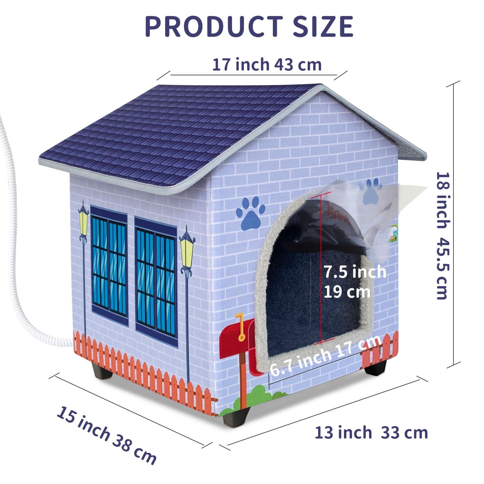 AUPETEK easy no-tools assembly makes setup quick on porch or garage.