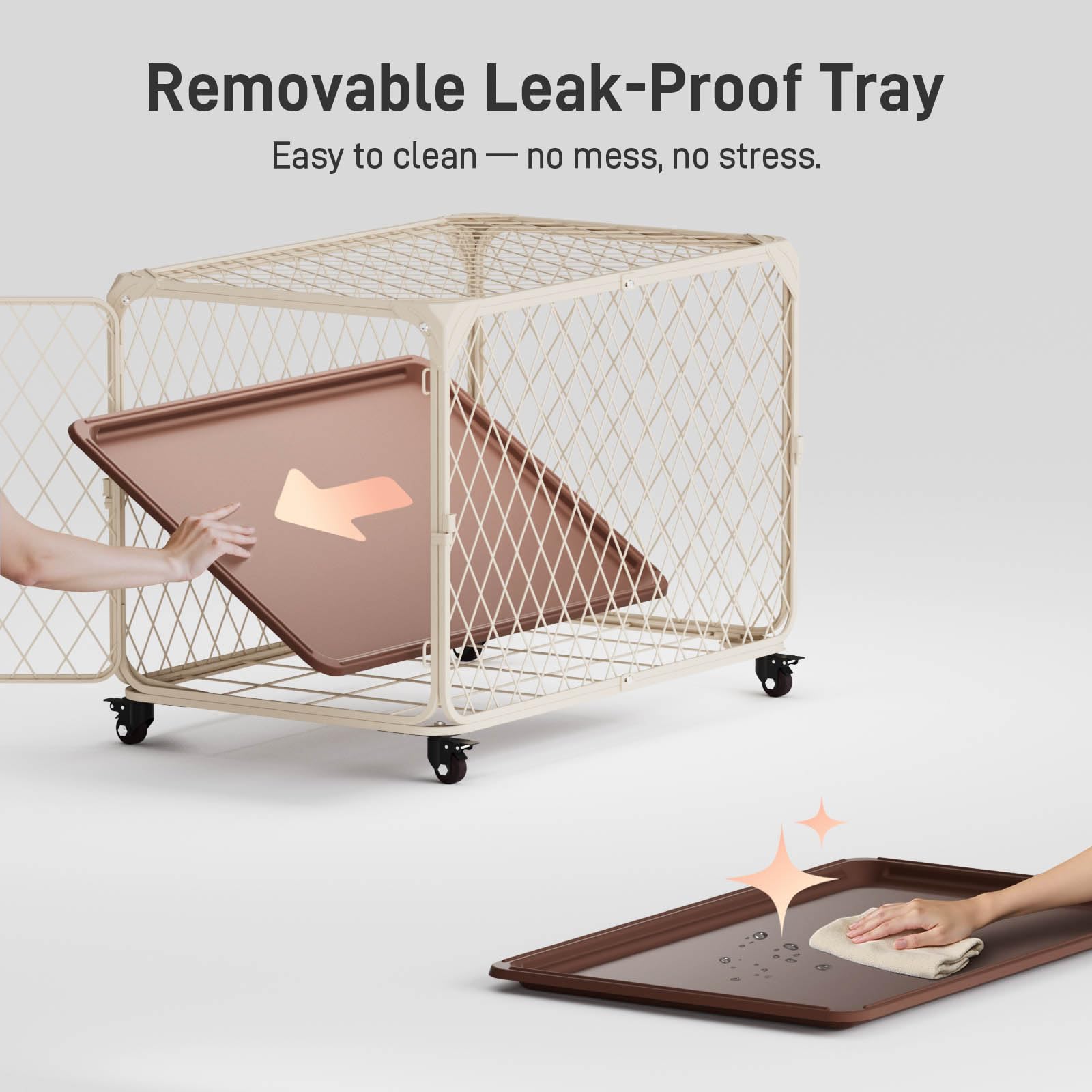 Aurapaws bite-resistant mesh detail highlights durable construction for safe confinement