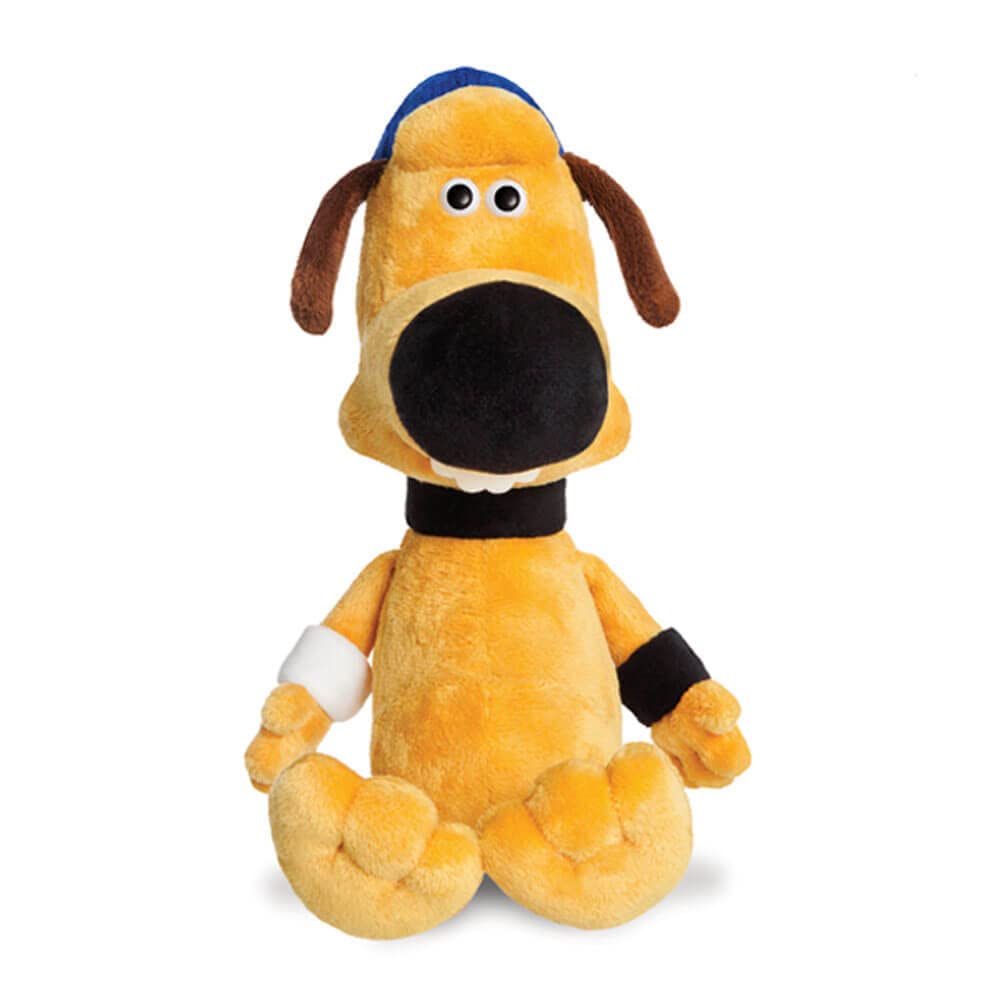 Aurora Bitzer Dog blue-hat detail image, official Shaun the Sheep plush.