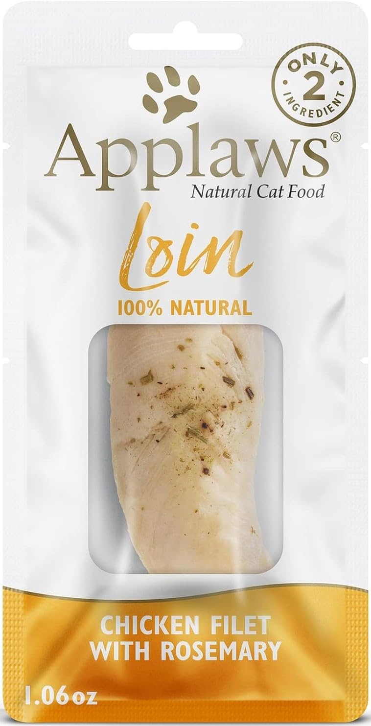 Aurora Pet ingredient label close-up highlights grain-free, additive-free formulation.