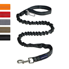 AUROTH correa bungee con dos mangos acolchados para mayor comodidad y control en paseos.