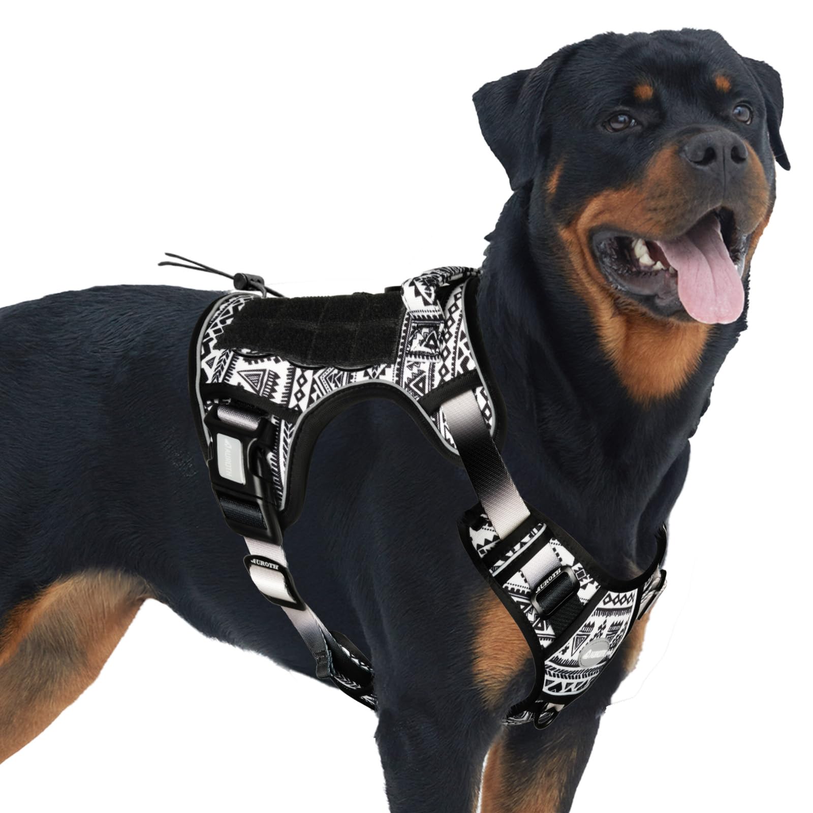 AUROTH dog harness durable stitching for long-lasting use