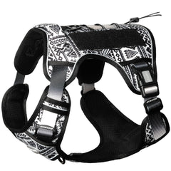 AUROTH dog harness front view with no-pull design for controlled walks