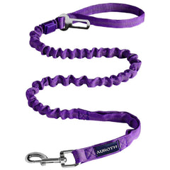 AUROTH heavy-duty bungee dog leash top handle for comfortable daily walks