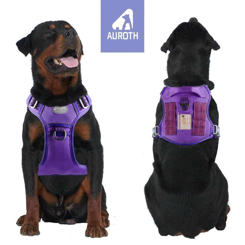 AUROTH Tactical Dog Harness adjustable buckles for perfect fit