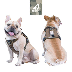 AUROTH Tactical Dog Harness side adjustments with quick-release buckles for easy on/off