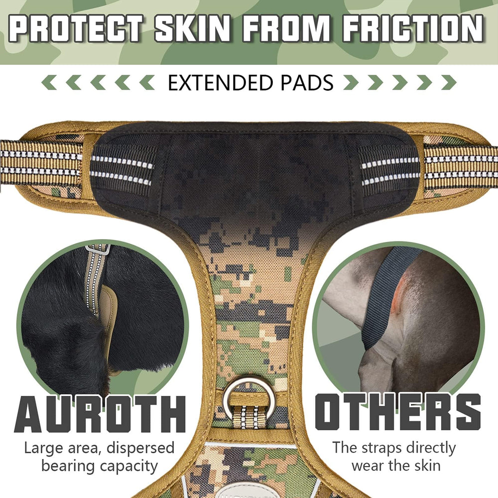 AUROTH dual leash attachment points for better control