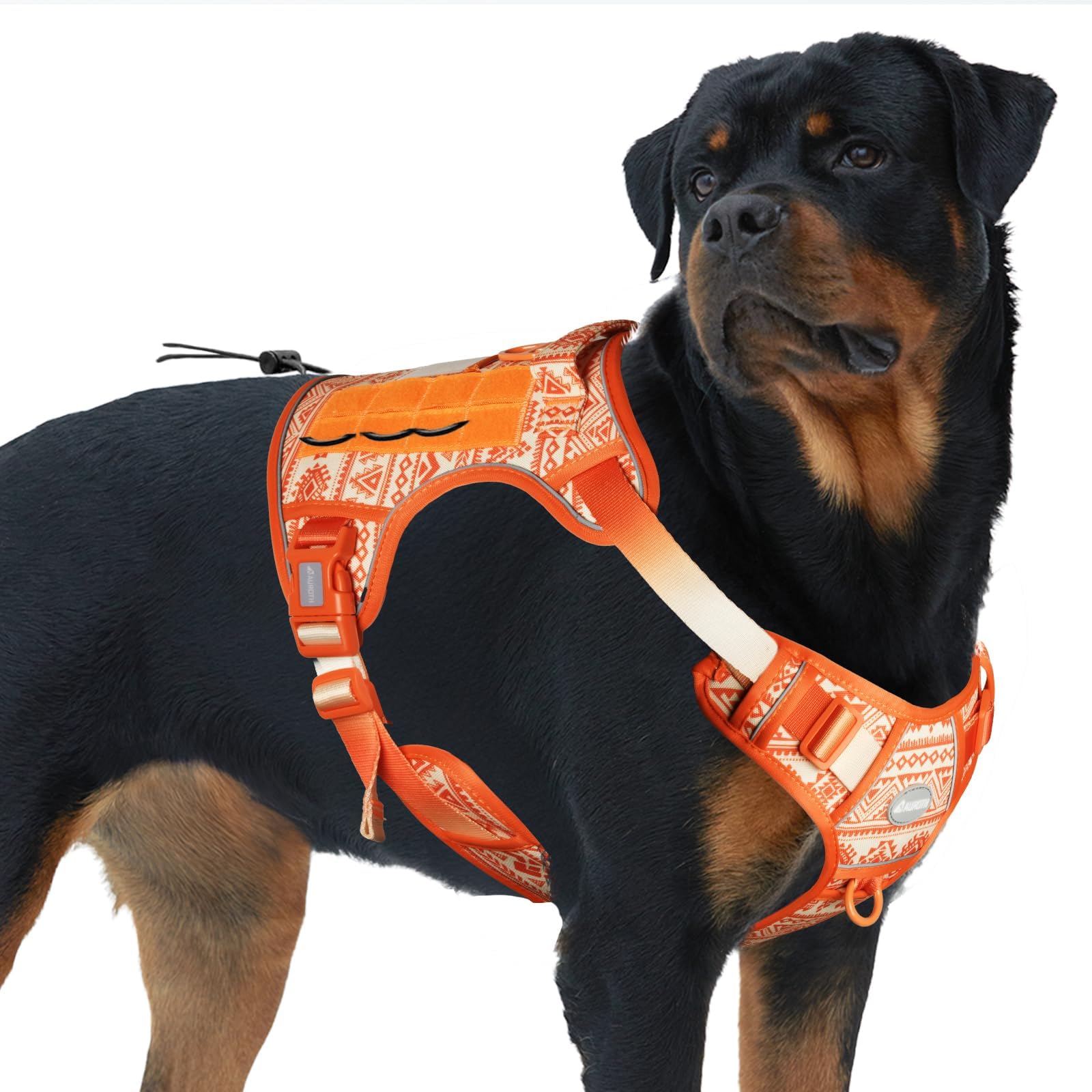 AUROTH Tactical Dog Harness front clip for no-pull control during walks
