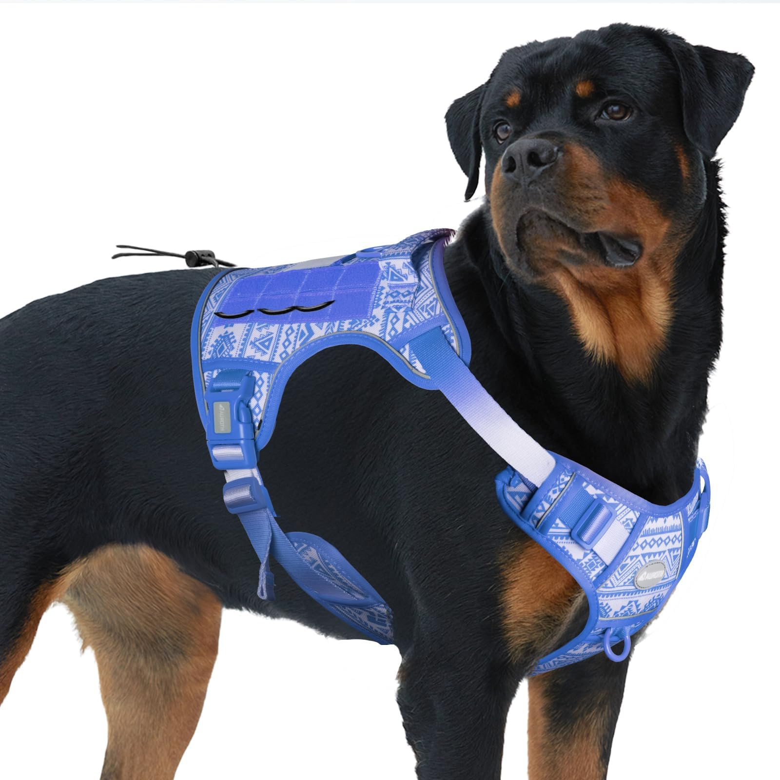 AUROTH Tactical Dog Harness front clip for no-pull control during walks
