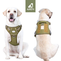 AUROTH Tactical Dog Harness demonstrates heavy-duty stitching and durability.