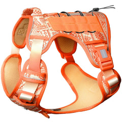 AUROTH tactical dog harness large dog no-pull closeup highlights control and comfort