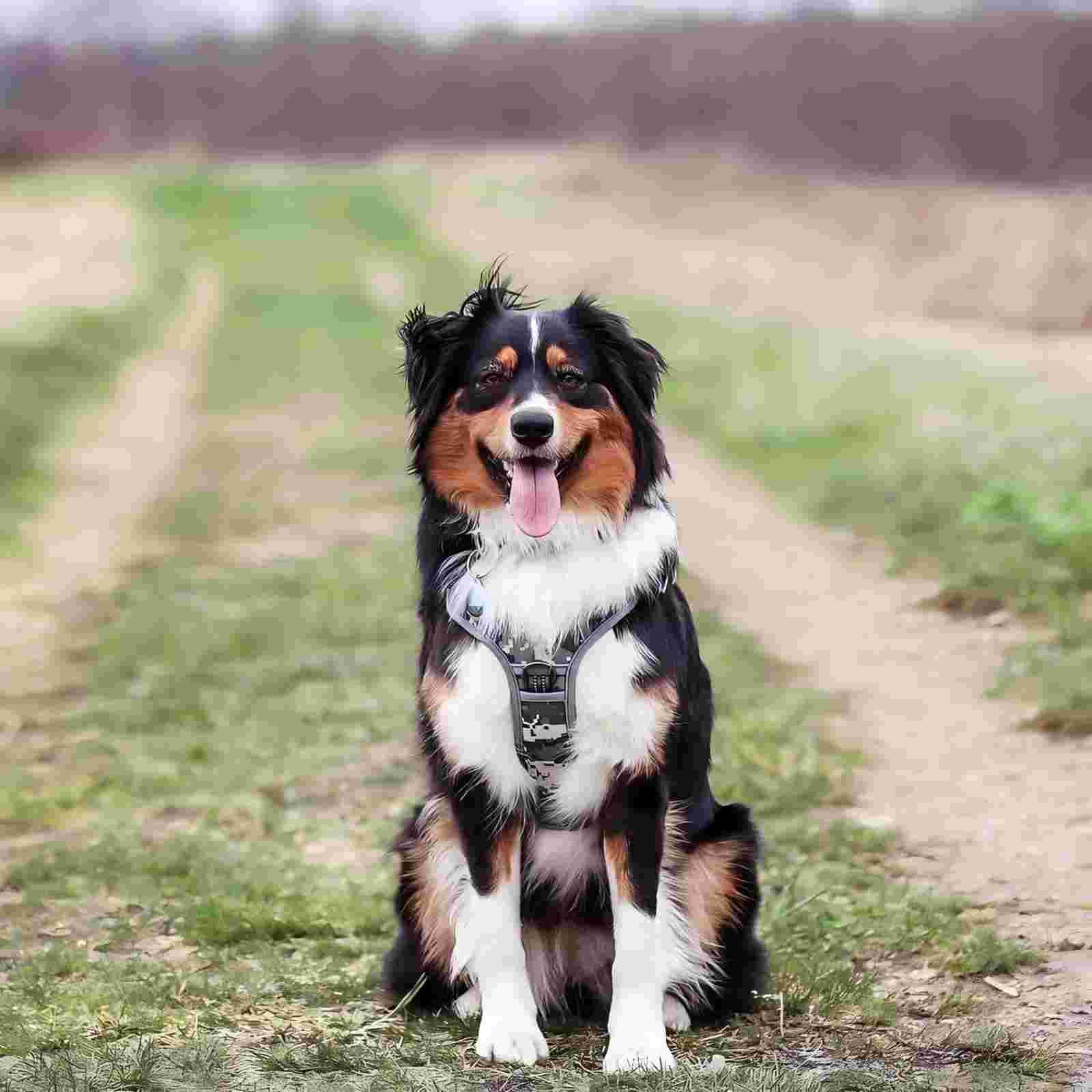 AUROTH harness includes reflective elements for dusk visibility during evening adventures