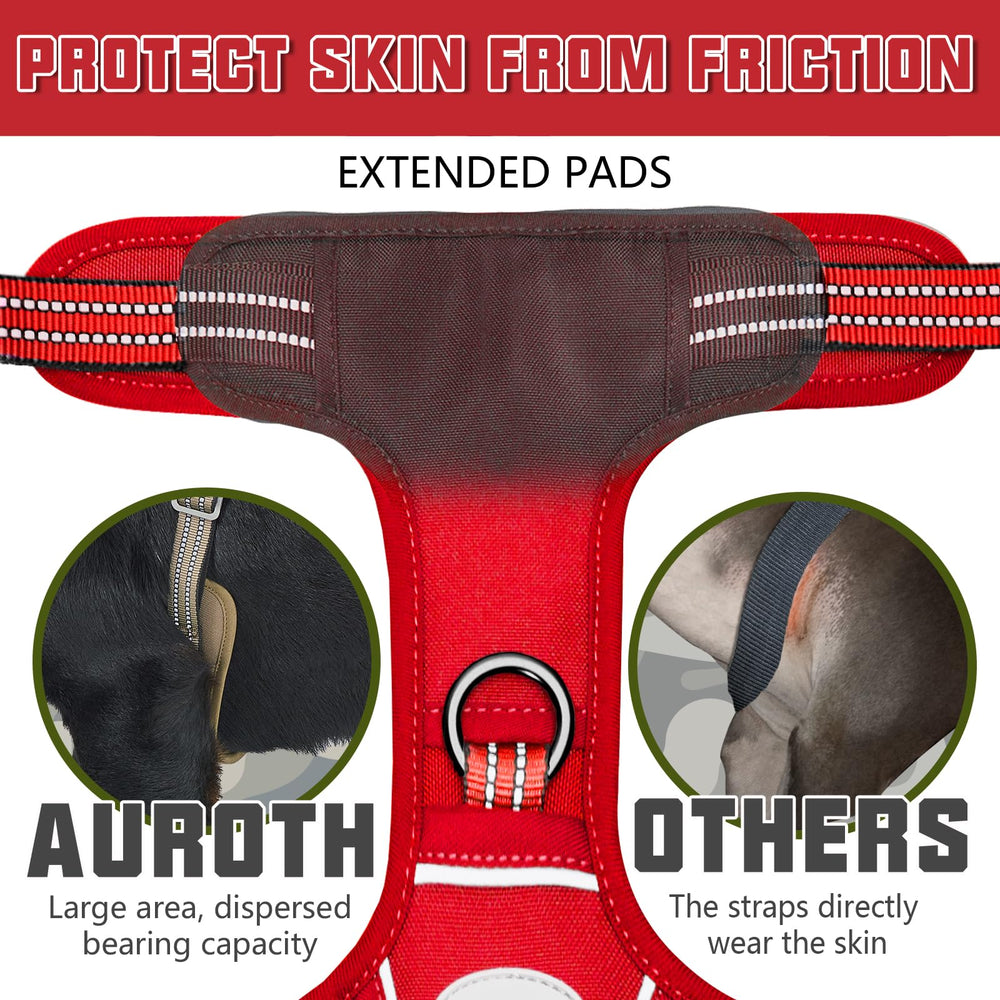 AUROTH Tactical Dog Harness side-adjustment demonstrates four-point fit customization.