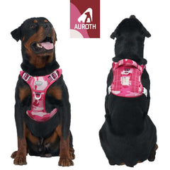 AUROTH harness showing adjustable shoulder and chest rings for a snug, customized fit.