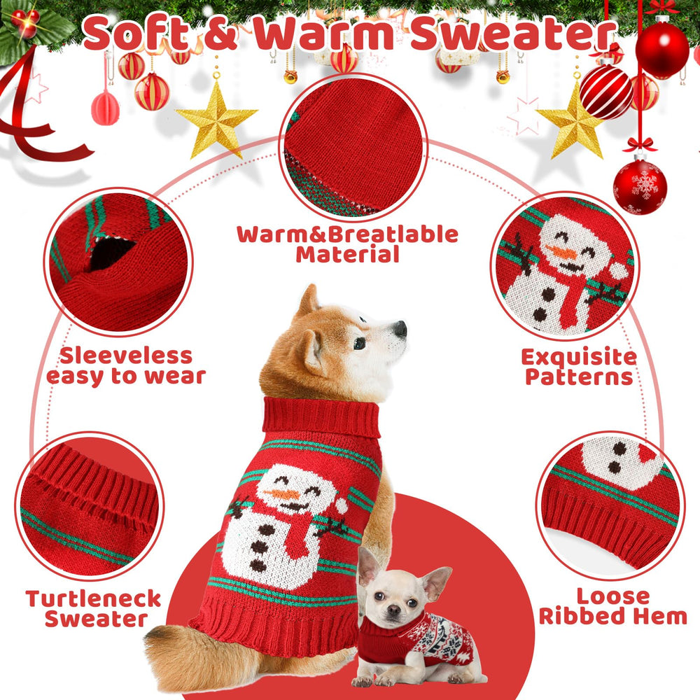 AURUZA dog sleeveless sweater is easy to put on and off for quick dressing.