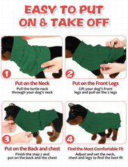 AURUZA dog sweater fashion warmth boosts cute appeal during cold-season outings