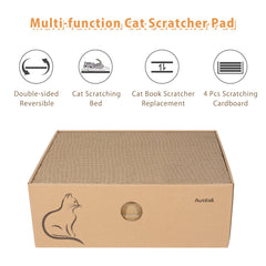 AUSCAT cat lounge box provides a cozy resting spot and stretch space