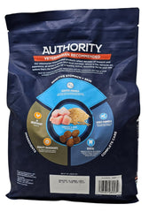 Authority packaging shows no artificial colors, preservatives, or flavors for clean ingredients.