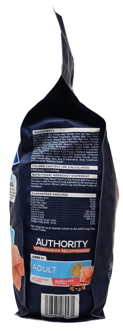 Authority resealable 6-pound bag shown for convenient storage and freshness