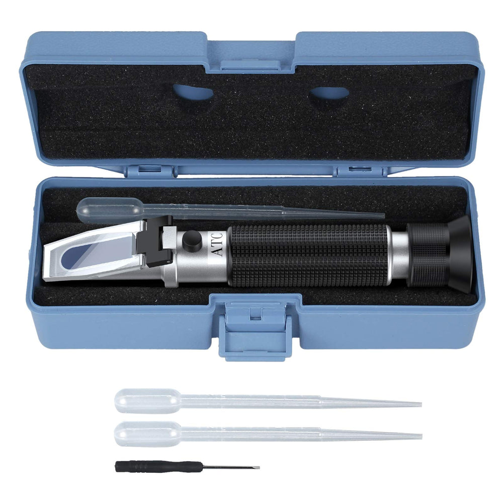 AUTOUTLET portable salinity meter for on-the-go testing.