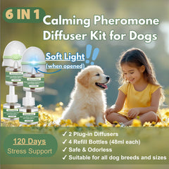AutumnNest dog diffuser diffusers show two plug-in units for long-lasting support.