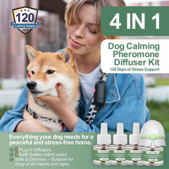 AutumnNest refill bottle 48ml, easy replacement for lasting dog calming support.