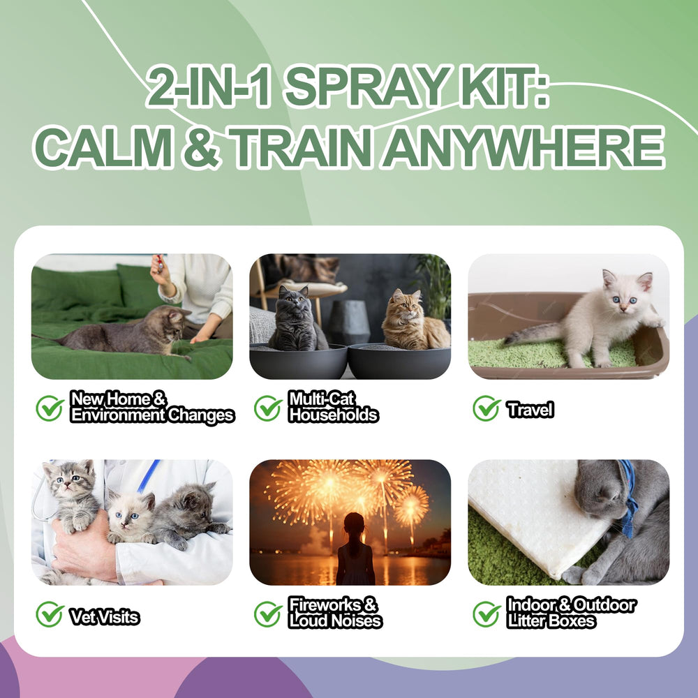 AutumnNest two-pack 150ml duo for calm and litter training