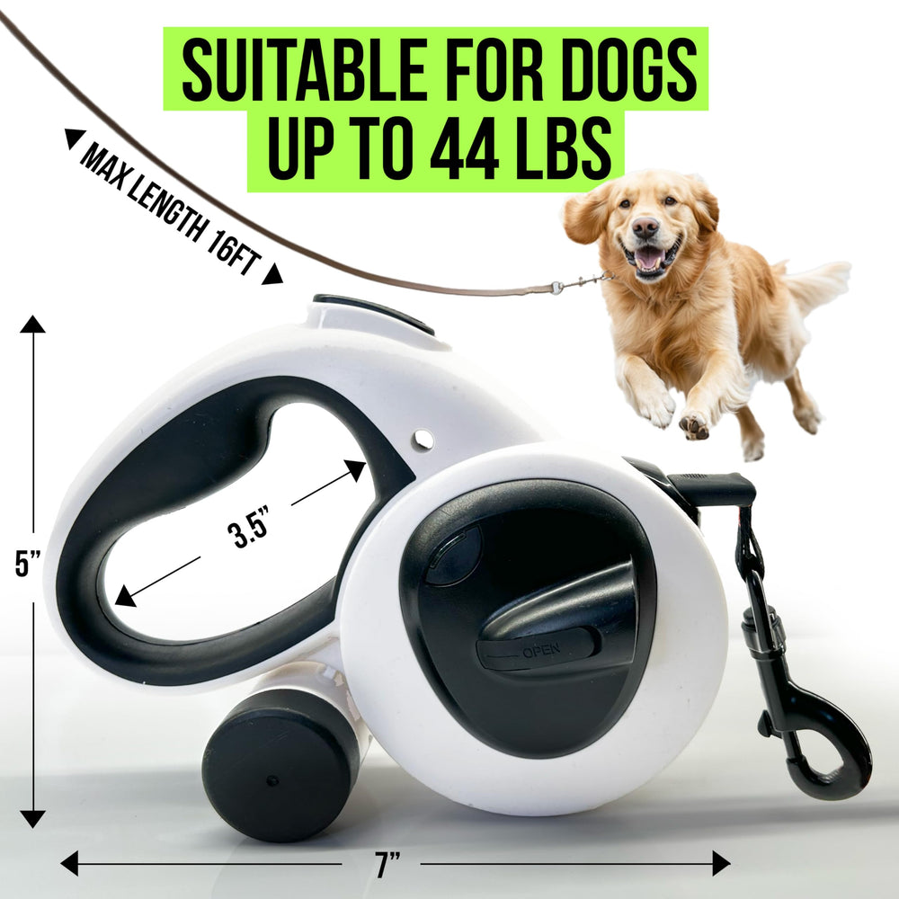 Avanto Lifestyle 360-degree tangle-free leash keeps dogs moving freely without knots.