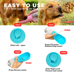 AVELORA dog bottle is dishwasher safe and BPA-free for easy cleaning.