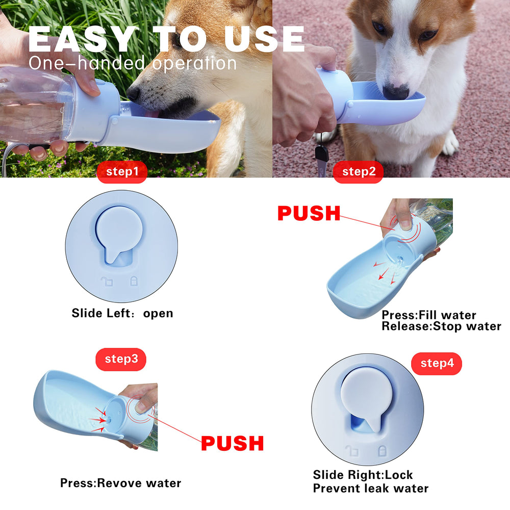 AVELORA leak-proof silicone seal and lock key prevent spills during travel
