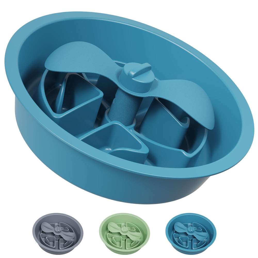 AVERYDAY slow feeder bowl front view aids controlled pacing for dogs